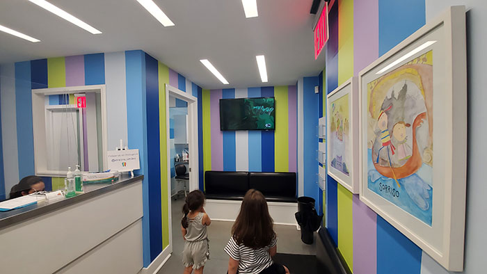 Pediatric Dentistry Center Upper East Side NYC Waiting Area